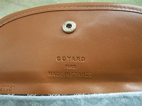 fake goyard purse with authenticity|authentic goyard purse serial number.